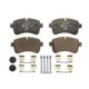 Set placute frana spate ATE cu suplimente si suruburi etrier IVECO DAILY III IV V VI 2.3D-Electric 09.02, inaltime 72.6 mm, latime 141.1 mm, grosime 21.0 mm