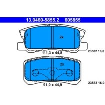 Set placute frana,frana disc ATE