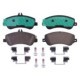 Set placute frana fata ceramica ATE pentru MERCEDES GLK (X204) 2.0-3.5 06.08-12.15 cu suruburi etrier 68.3mm x 165.1mm x 20.7mm