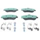 Set placute frana fata ceramica ATE pentru MERCEDES GLK (X204) 2.0-3.5 06.08-12.15 cu suruburi etrier 68.3mm x 165.1mm x 20.7mm