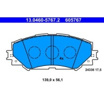 Set placute frana,frana disc ATE