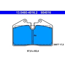 Set placute frana,frana disc ATE