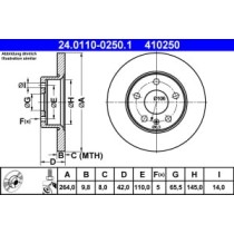 Disc frana ATE