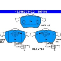 Set placute frana,frana disc ATE