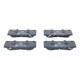 Set placute frana fata ATE pentru TOYOTA HILUX VII 2.5D/3.0D 02.05, inaltime 67.5 mm, latime 143.2 mm, grosime 16.9 mm