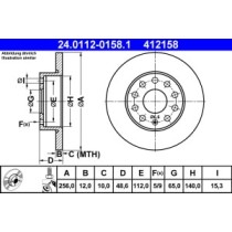 Disc frana ATE