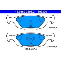 Set placute frana,frana disc ATE