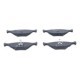 Set placute frana spate ATE pentru VOLVO 440, 460, 480; OPEL KADETT A; SAAB 900 I, 9000 1.0-3.0 09.62-12.98, dimensiuni 37.4mm x 125.0mm x 15.0mm