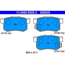 Set placute frana,frana disc ATE