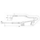 Senzor ABS Fata Dreapta BOSCH pentru TOYOTA AVENSIS, COROLLA, COROLLA VERSO 1.3-2.4 01.01-03.09