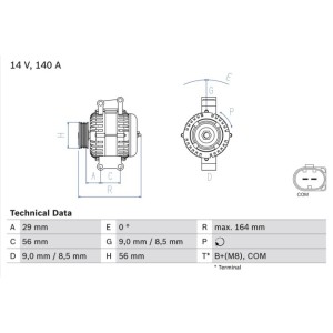 Alternator BOSCH