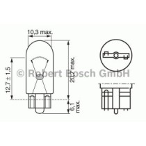 Bec incandescent BOSCH