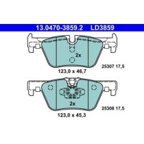 Set placute frana,frana disc ATE