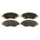 Set placute frana fata TRW MOTO pentru FORD TRANSIT 2.0D-2.4D 01.00-05.06, inaltime 65.3 mm, latime 168.6 mm, grosime 18.4 mm