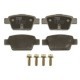 Set placute frana Spate TRW MOTO cu suplimente suruburi de ghidare etrier ALFA ROMEO MITO FIAT BRAVO II LINEA MULTIPLA STILO LANCIA DELTA III