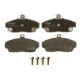 Set placute frana fata TRW MOTO cu suplimente si suruburi ghidare etrier HONDA CIVIC VI VII, CONCERTO, LOTUS ELISE, MG ZR, ZS, ROVER 200