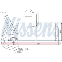 Uscator,aer conditionat NISSENS