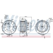 Ventilator, habitaclu NISSENS