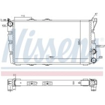 Radiator, racire motor NISSENS