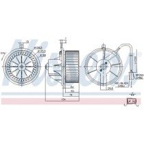 Ventilator, habitaclu NISSENS