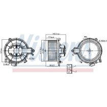 Ventilator, habitaclu NISSENS