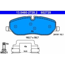 Set placute frana,frana disc ATE