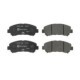 Set placute frana fata ATE pentru NISSAN MAXIMA VII, NAVARA, QASHQAI I, QASHQAI II, ROGUE, X-TRAIL, X-TRAIL II, SUZUKI KIZASHI 1.5D-3.5