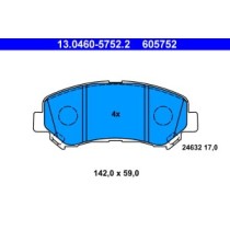 Set placute frana,frana disc ATE