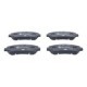 Set placute frana fata ATE pentru NISSAN MAXIMA VII, NAVARA, QASHQAI I, QASHQAI II, ROGUE, X-TRAIL, X-TRAIL II, SUZUKI KIZASHI 1.5D-3.5