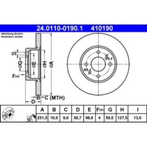 Disc frana ATE