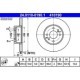 Disc frana ATE Spate Dreapta/Stanga 127.5 mm interior, 251.5 mm exterior, 50.7 mm inaltime, grosime 10.0 mm, 4 gauri de fixare