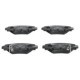 Set placute frana spate ATE pentru MAZDA 3, 3/HATCHBACK 1.5-2.5, inaltime 44.5 mm, latime 101.5 mm, grosime 13.8 mm