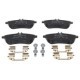 Set placute frana disc ATE ceramica fata cu suruburi de ghidare MERCEDES C (C204, W204), E (A207, C207) 71.5mm x 146.0mm x 20.3mm