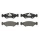 Set placute frana fata ATE pentru FORD FIESTA III IV HATCHBACK MINIVAN KA MAZDA 121 III 1.0-1.8D 01.89-11.08 44.4mm 141.3mm 16.9mm