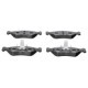 Set placute frana fata ATE pentru FORD FIESTA III IV HATCHBACK MINIVAN KA MAZDA 121 III 1.0-1.8D 01.89-11.08 44.4mm 141.3mm 16.9mm