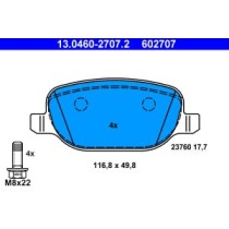 Set placute frana,frana disc ATE