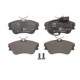 Set placute frana fata ATE cu suruburi de ghidare etrier VW TRANSPORTER T4 1.9D-2.8 07.90-06.03 65.2mm x 129.9mm x 19.2mm