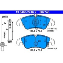 Set placute frana,frana disc ATE