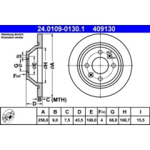 Disc frana ATE