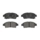 Set placute frana fata ATE pentru TOYOTA ECHO, PLATZ, VIOS, SOLUNA VIOS, YARIS 1.0-1.5 04.99-01.08, dimensiuni 46.7mm x 112.4mm x 16.5mm