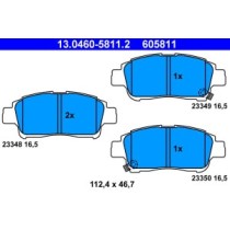 Set placute frana,frana disc ATE