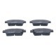 Set placute frana fata ATE pentru TOYOTA ECHO, PLATZ, VIOS, SOLUNA VIOS, YARIS 1.0-1.5 04.99-01.08, dimensiuni 46.7mm x 112.4mm x 16.5mm