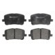 Set placute frana fata ATE pentru PONTIAC VIBE, TOYOTA AVENSIS VERSO, NOAH/VOXY 1.8-2.4 05.01-12.10, dimensiuni 59.6mm x 123.1mm x 17.0mm