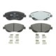 Set placute frana fata ATE pentru TOYOTA AVENSIS, VERSO 2.0D/2.2D 11.08-10.18, inaltime 61.3 mm, latime 150.9 mm, grosime 19.0 mm