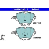 Set placute frana,frana disc ATE