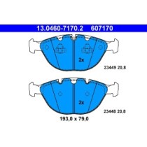 Set placute frana,frana disc ATE