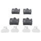 Set placute frana disc ATE ceramica spate pentru MERCEDES C (CL203), C T-MODEL (S203), C (W203), CLC (CL203), CLK (A208, A209, C208, C209) 78x63.7x15.3 mm