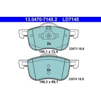 Set placute frana,frana disc ATE