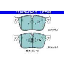 Set placute frana,frana disc ATE