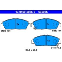 Set placute frana,frana disc ATE